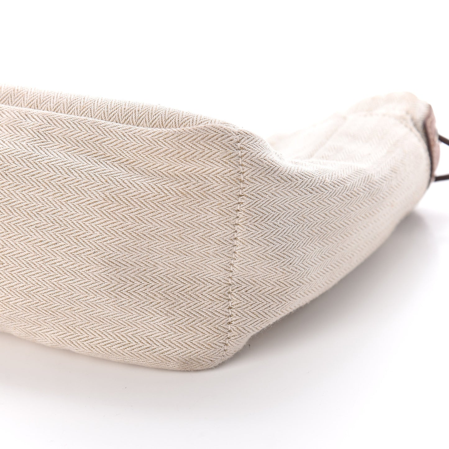 Canvas Barenia Fourbi 25 MM Pouch Naturel Fauve