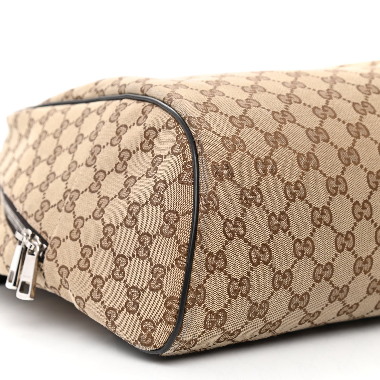 Gucci Monogram Travel Backpack Dark Brown 10 of 11