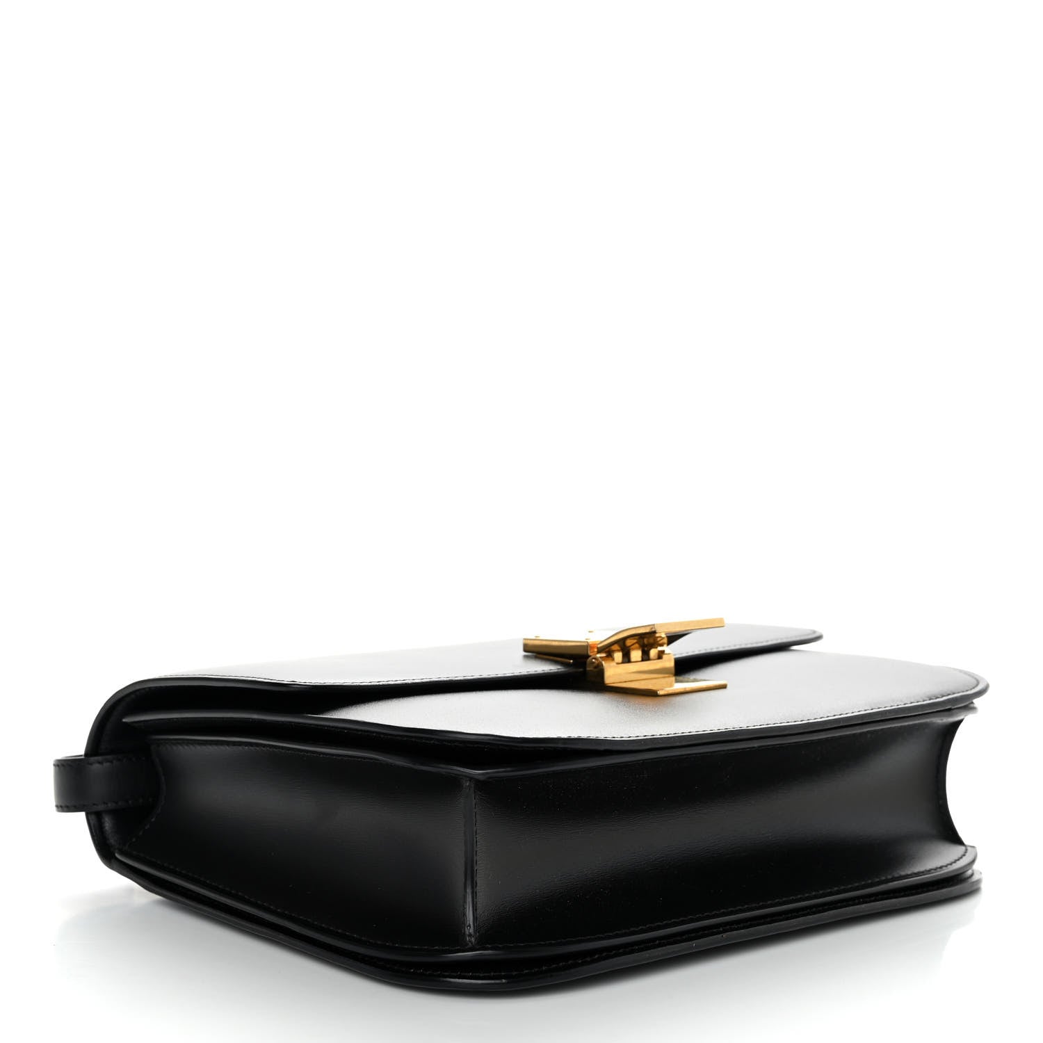 Celine Box Calfskin Medium Classic Box Flap Bag Black 4 of 10