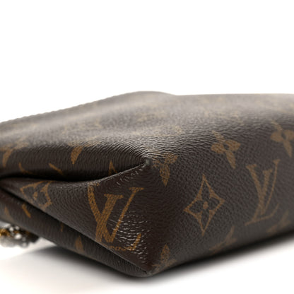 Louis Vuitton Monogram Pallas Clutch Black 10 of 11