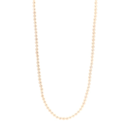 Tiffany Sterling Silver Diamond Cultured Pearl Return to Tiffany Wrap Necklace 1 of 4