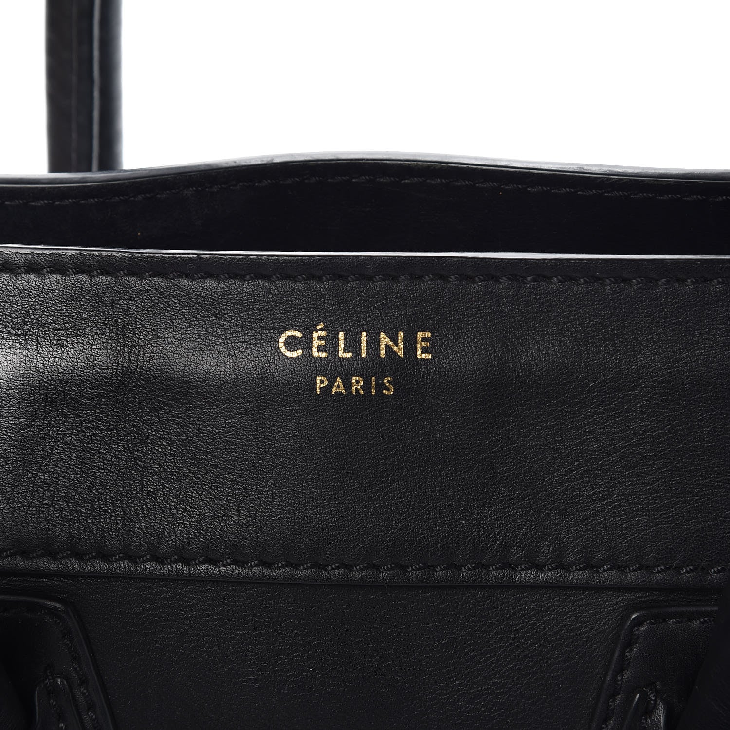 Celine Smooth Calfskin Mini Luggage Black 6 of 27