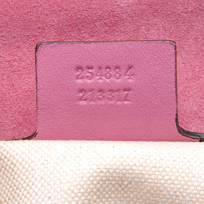 Gucci Patent Medium New Bamboo Top Handle Bag Pink 7 of 9
