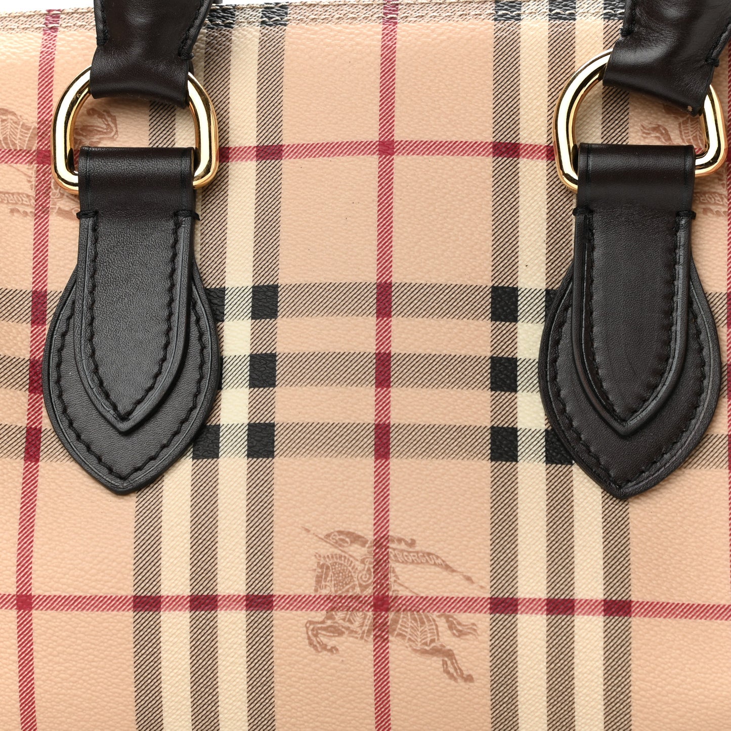 Haymarket Check Small Chester Bowling Bag Chocolate