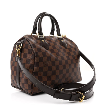 Louis Vuitton Damier Ebene Speedy Bandouliere 25 3 of 11