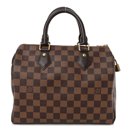 Louis Vuitton Damier Ebene Speedy 25 1 of 10