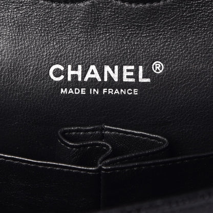 Chanel Caviar Quilted Medium Double Flap Black 7 of 8