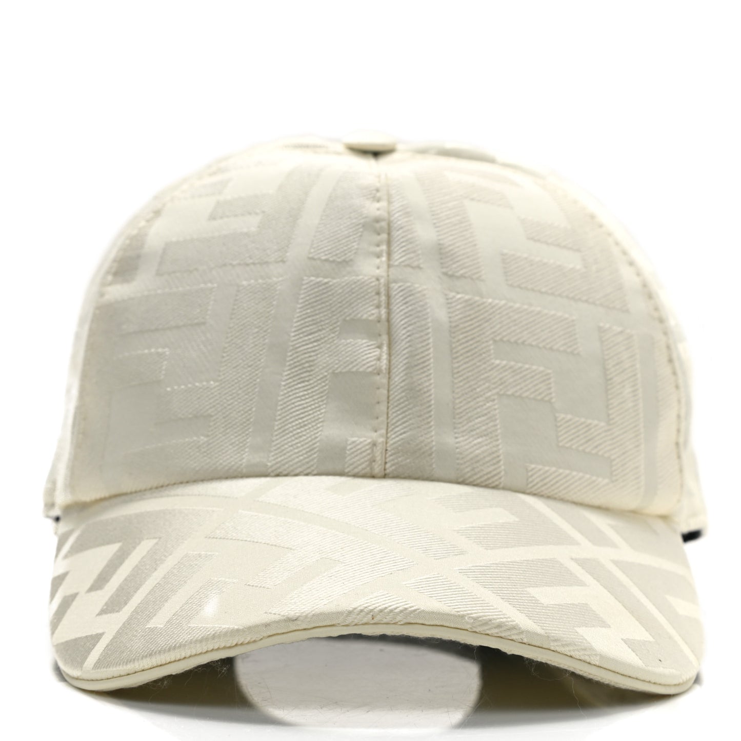 Canvas FF Baseball Hat White