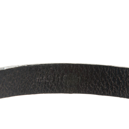 Louis Vuitton Calfskin Stamp It Bracelet 17 Black 6 of 9