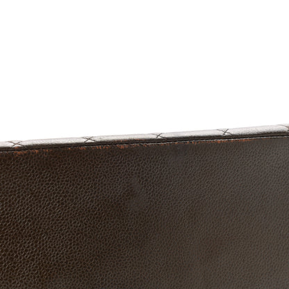 Chanel Caviar Quilted Timeless CC Tote Brown 12 of 15