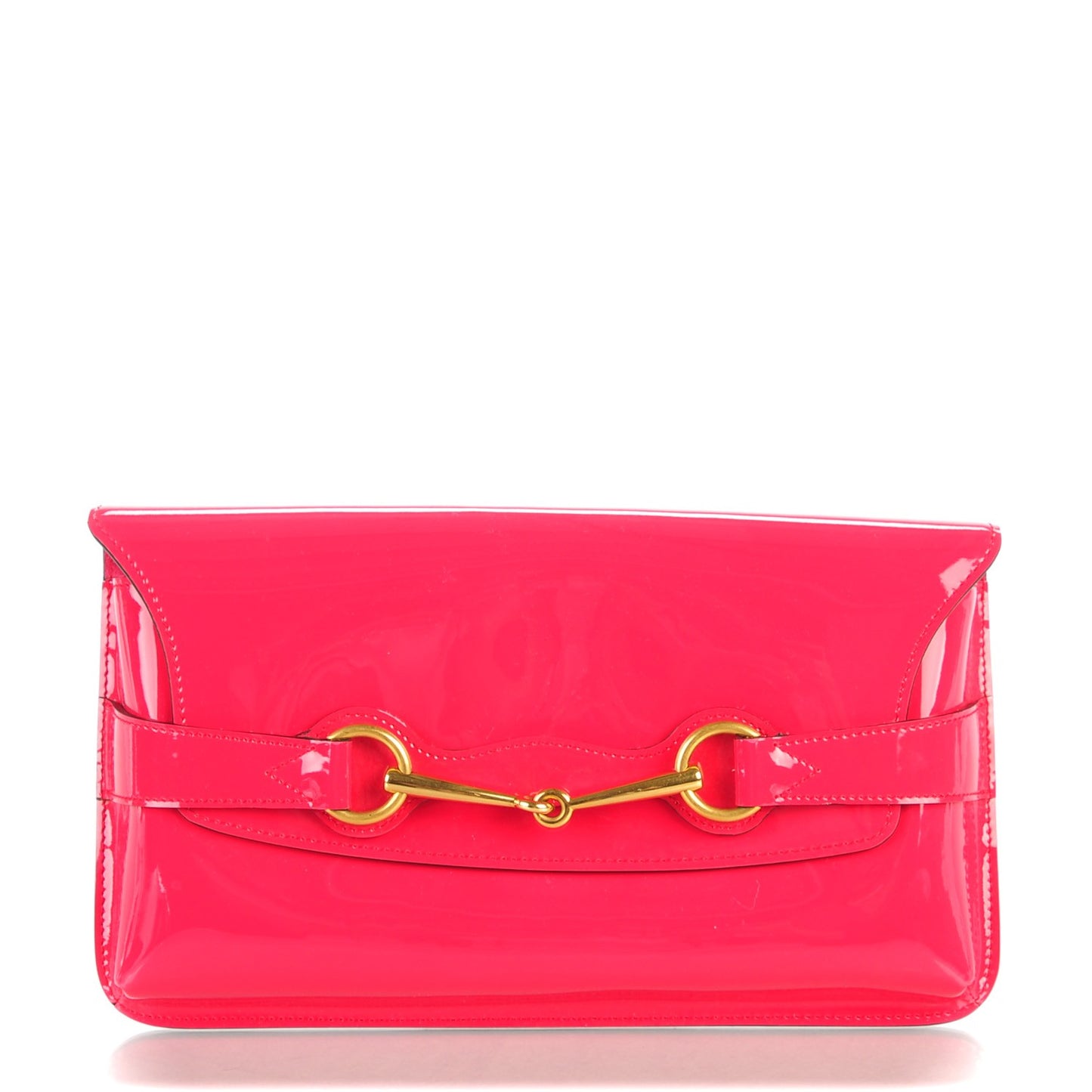 Patent Large Bright Bit Clutch Shocking Pink