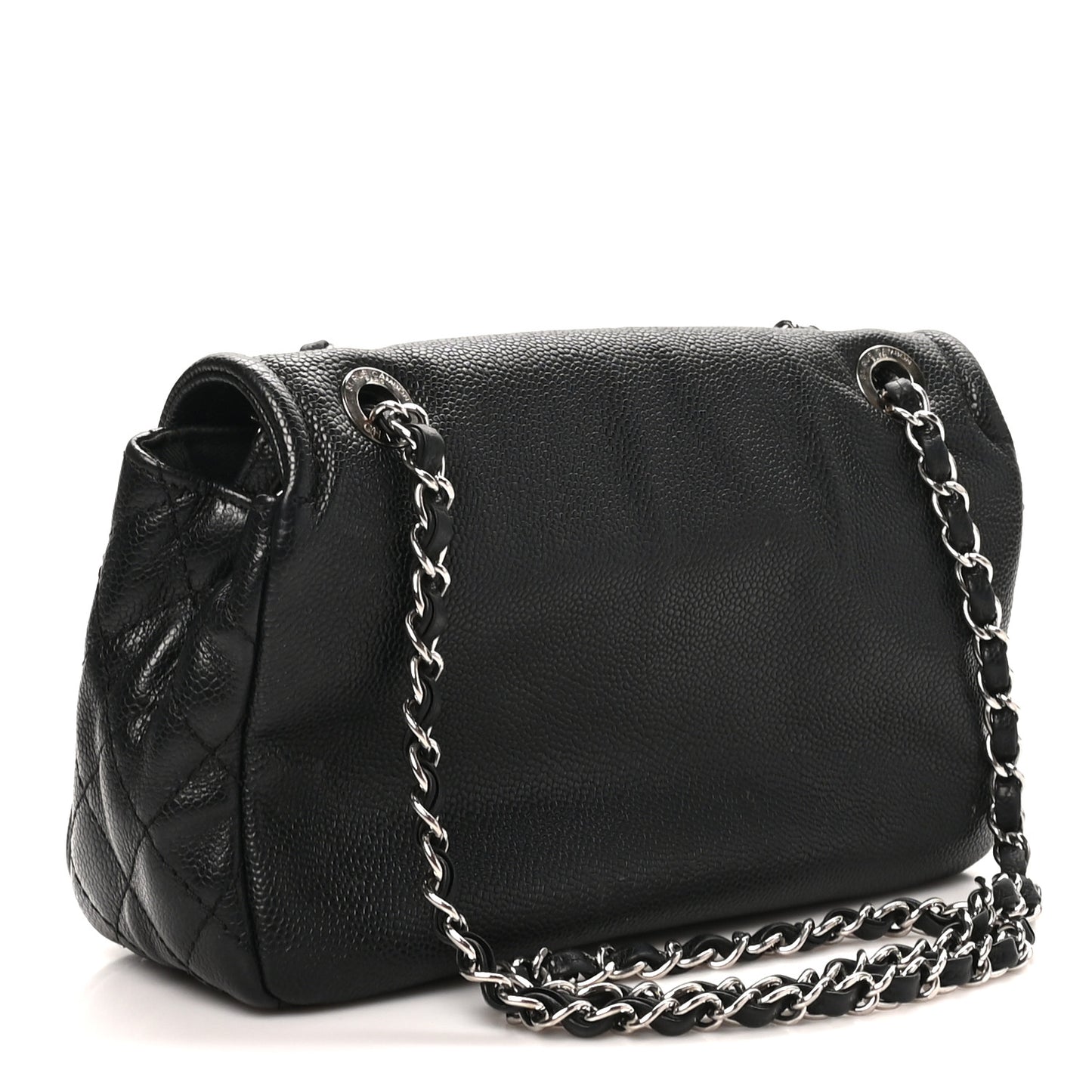 Caviar Medium Timeless CC Flap Black