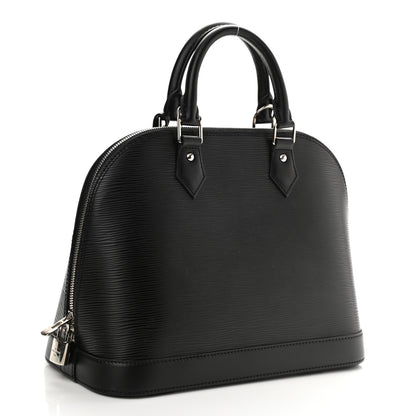 Louis Vuitton Epi Alma PM Black 3 of 7