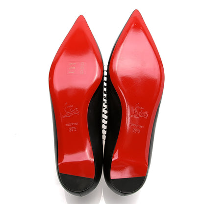 Christian Louboutin Nappa Anjalina Flats 38.5 Black 5 of 6