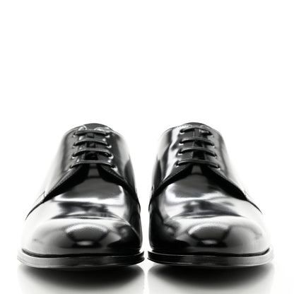 Christian Dior Calfskin Lace Up Oxford Loafers 40.5 Black 2 of 9