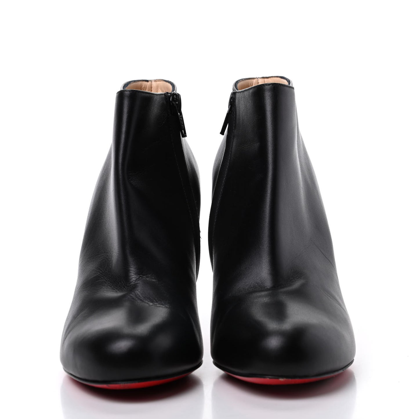 Calfskin Belle 85 Ankle Boots 39 Black
