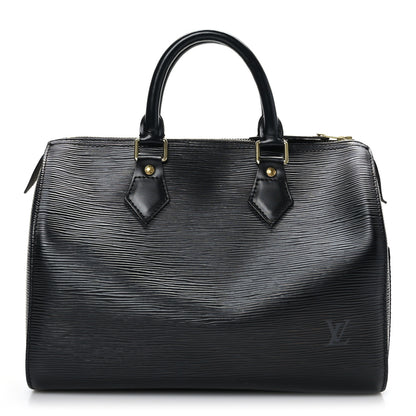 Louis Vuitton Epi Speedy 25 Black 1 of 11