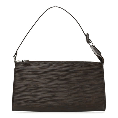 Louis Vuitton Epi Pochette Accessories 24 Moka 1 of 9