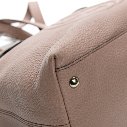 Gucci Cellarius Calfskin Small Soho Top Handle Satchel Pink 8 of 11