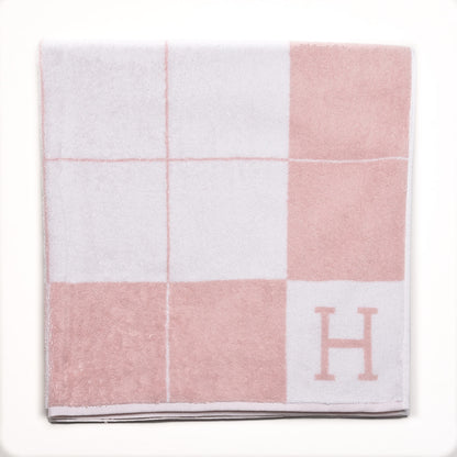 Hermes Cotton Avalon Baby Bath Wrap Rose Lila 3 of 5