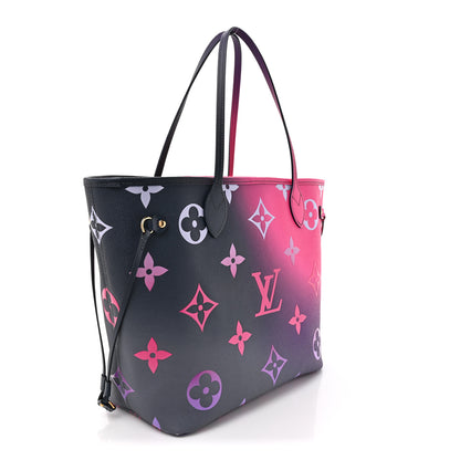 Louis Vuitton Monogram Giant Spring In The City Neverfull MM Midnight Fuchsia 4 of 10