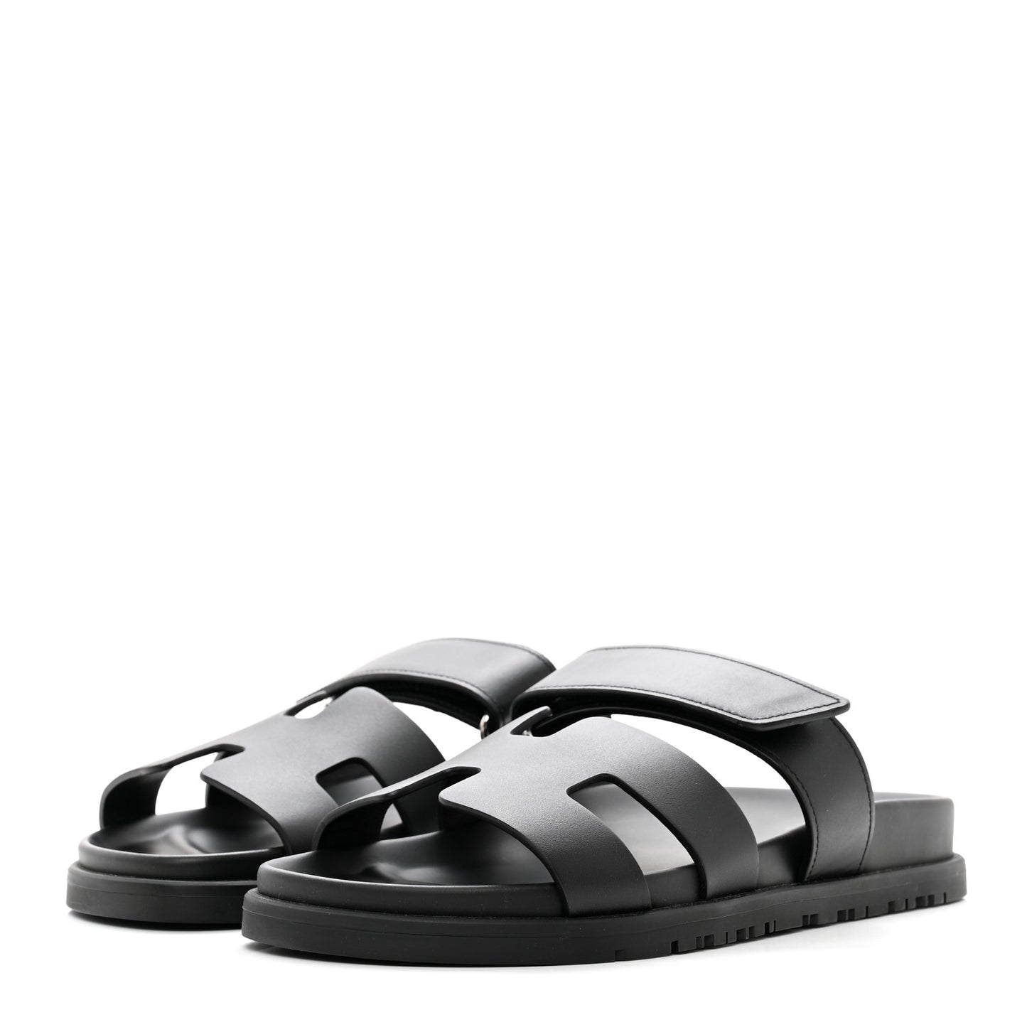 Calfskin Womens Chypre Sandals 36 Black