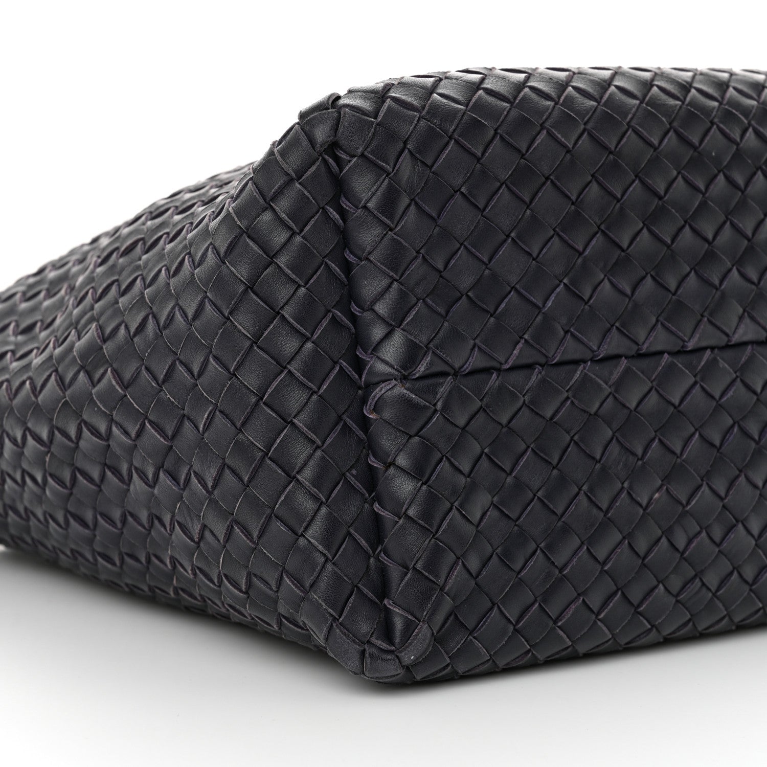 Bottega Veneta Nappa Intrecciato Small Cabat Dark Purple 10 of 11