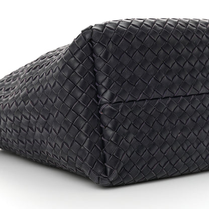 Bottega Veneta Nappa Intrecciato Small Cabat Dark Purple 10 of 11