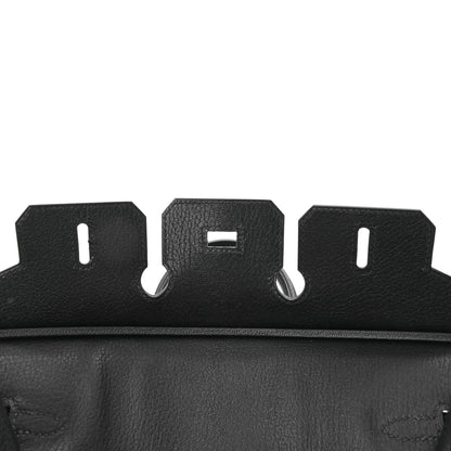 Hermes Chevre Chamkila Birkin Sellier 25 Bambou Black 15 of 31