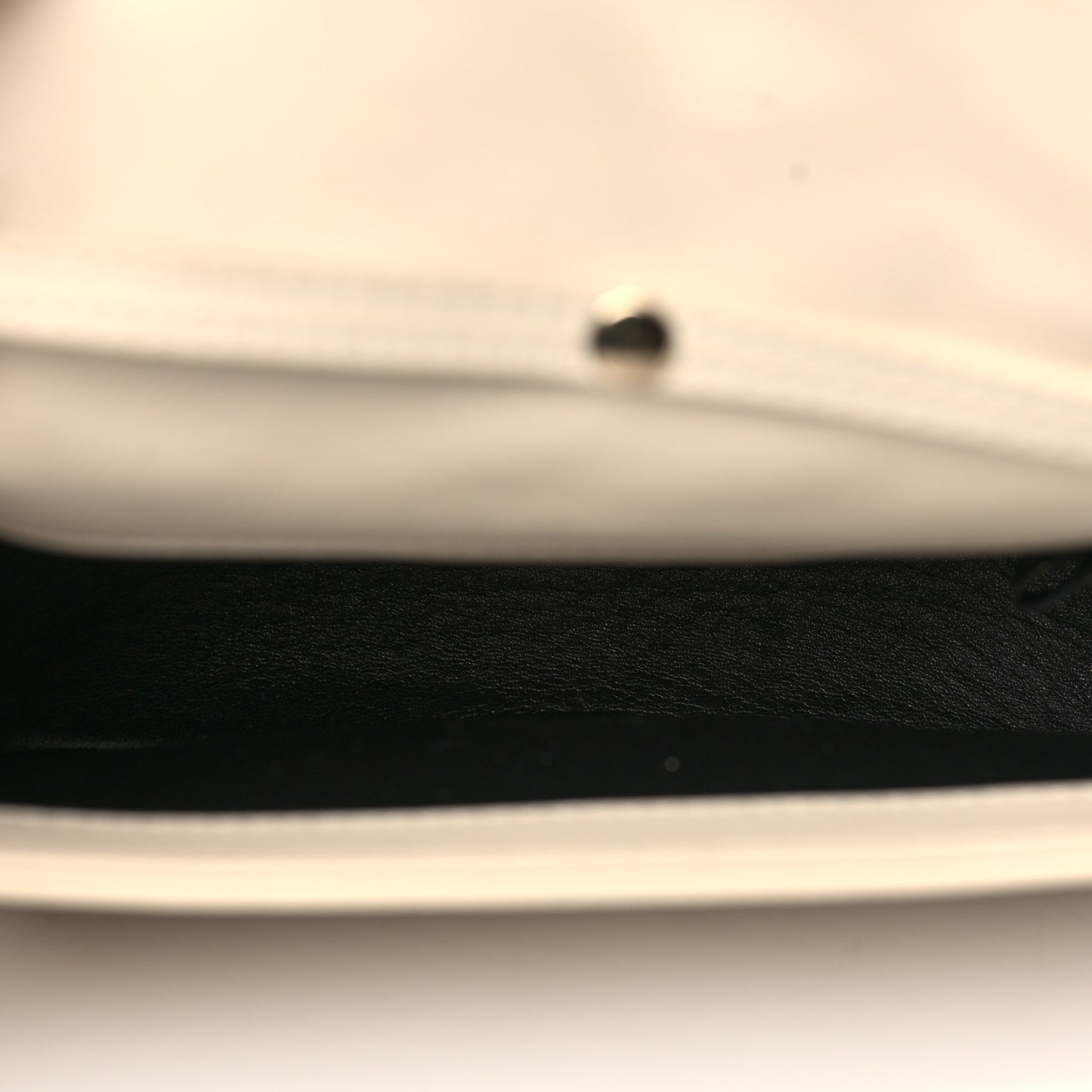 Calfskin Matelasse Serpenti Cabochon Shoulder Bag White
