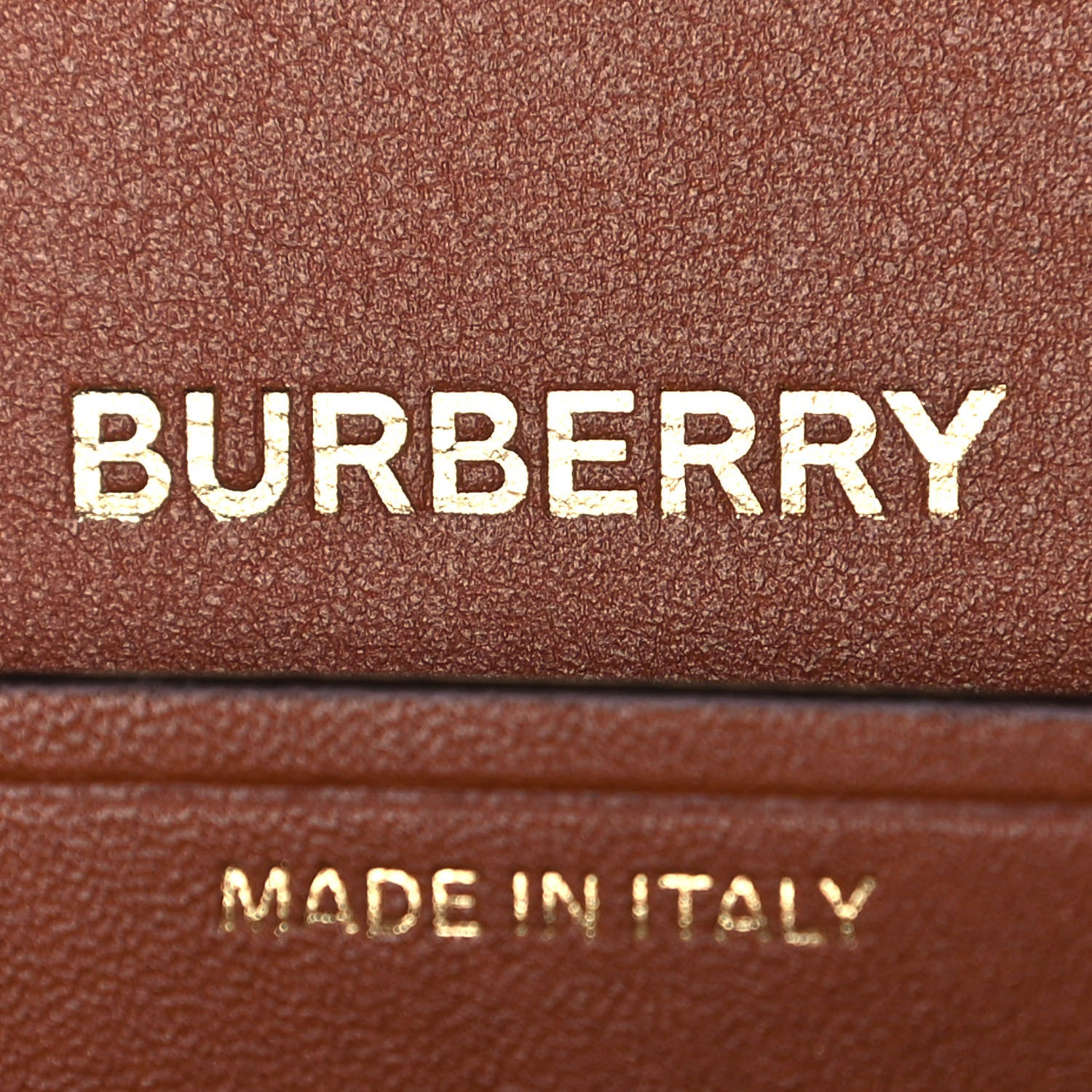Burberry Calfskin Mirrored Small Olympia Pouch Warm Tan 6 of 11