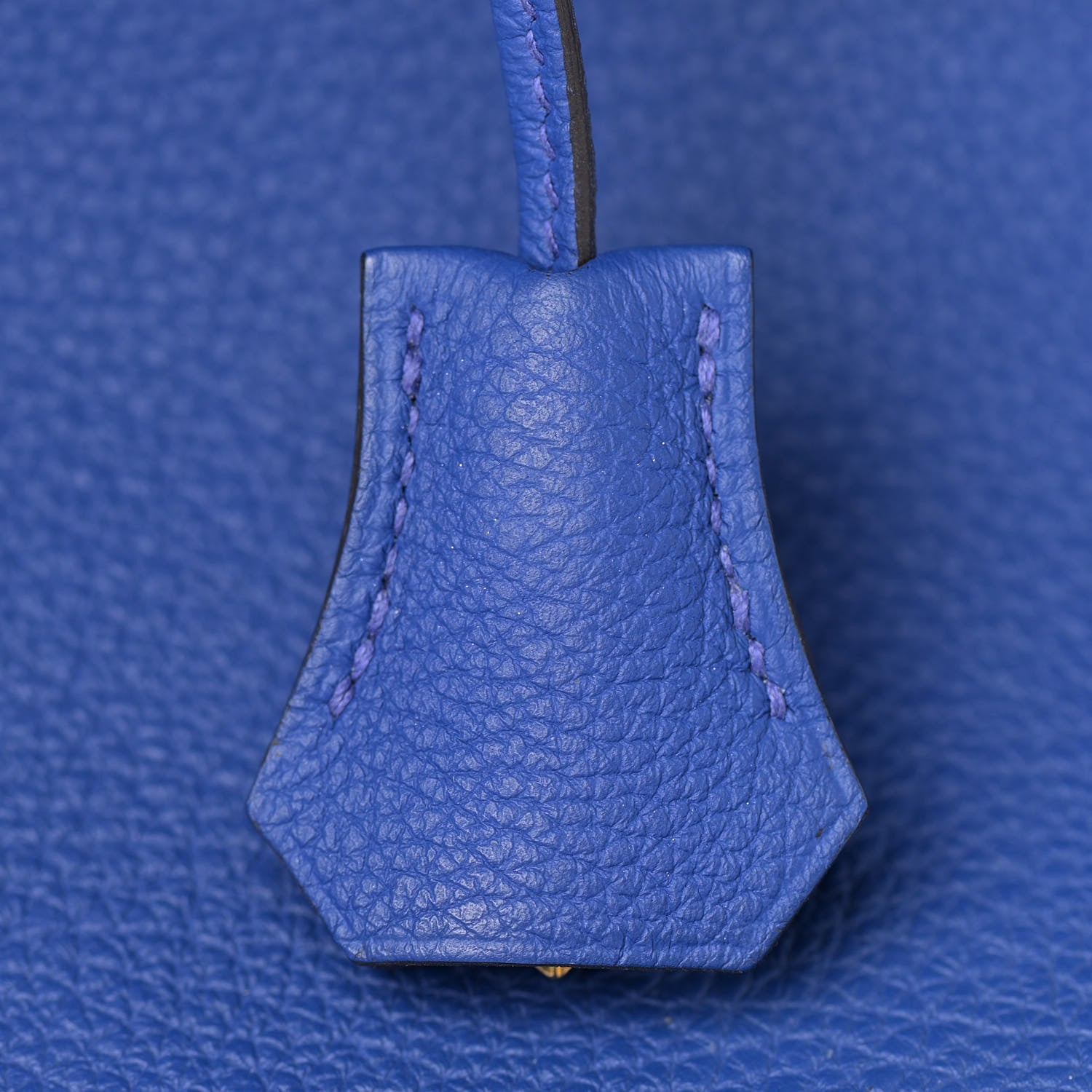Hermes Togo Kelly Retourne 35 Bleu Electrique 31 of 38