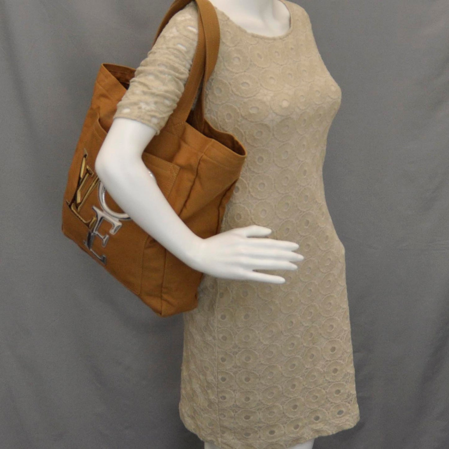 Canvas Miroir That s Love LVOE Tote