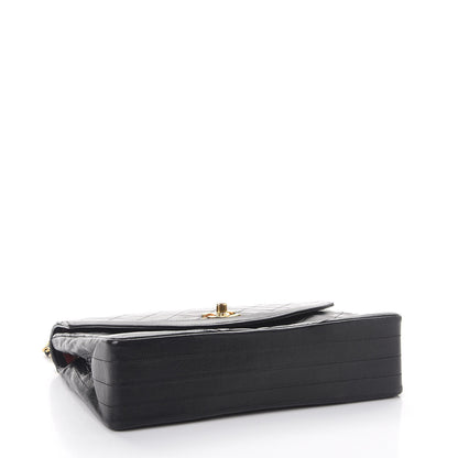 Chanel Lambskin Quilted Medium Single Flap Black 5 of 15
