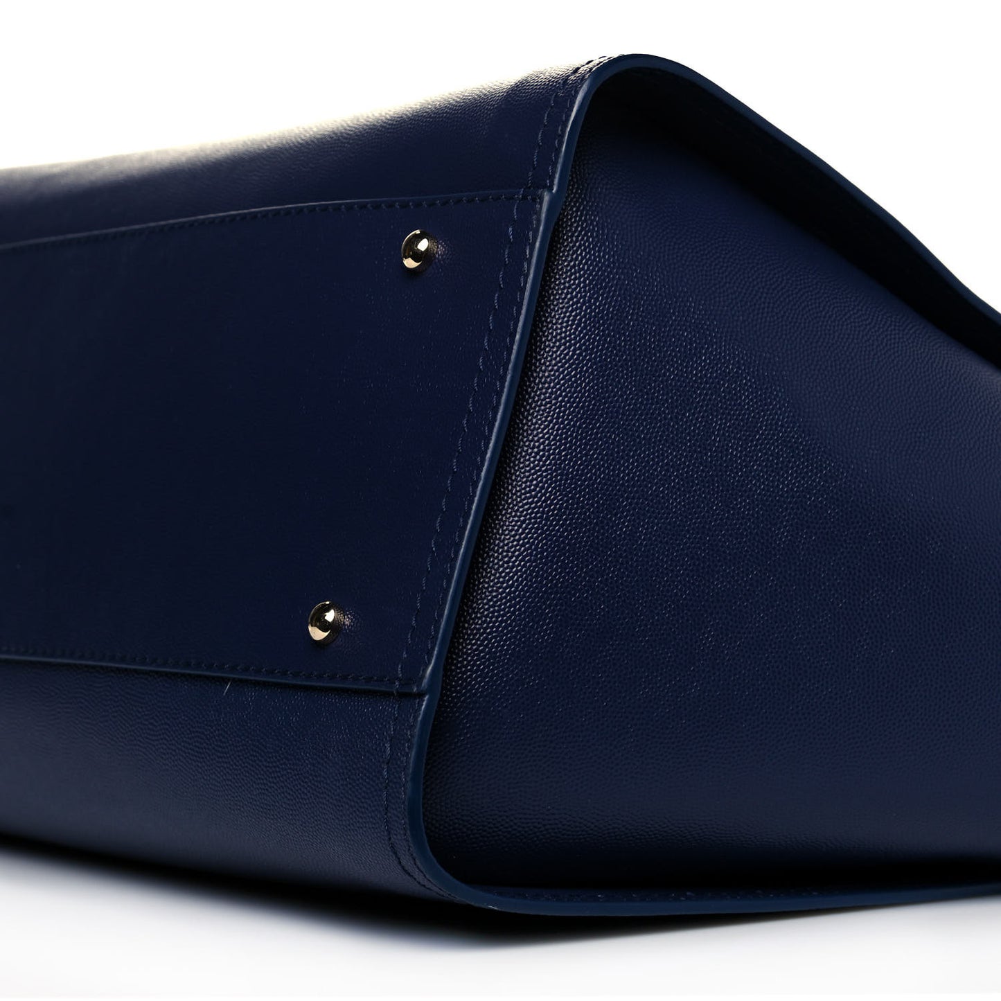 Caviar Small Studded Deauville Tote Navy