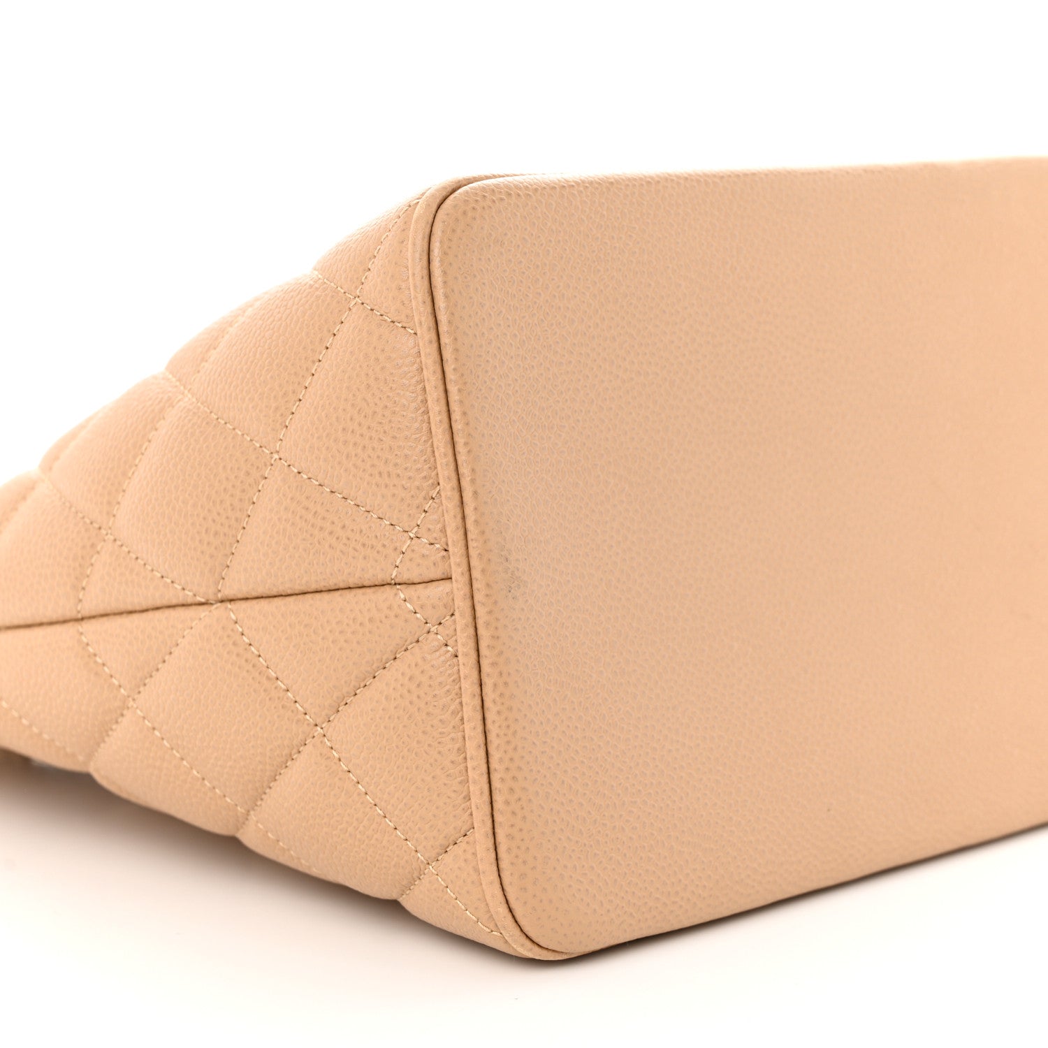 Chanel Caviar Quilted Medallion Tote Beige 9 of 11