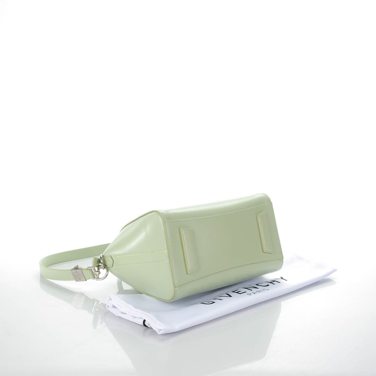Smooth Calfskin Small Antigona Aqua Green