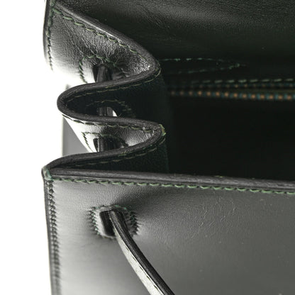 Hermes Box Kelly Sellier 28 Vert Fonce 14 of 25
