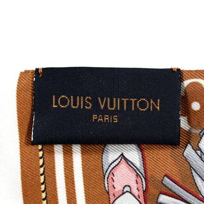 Louis Vuitton Silk Mix And Straps Bandeau Brown 4 of 4