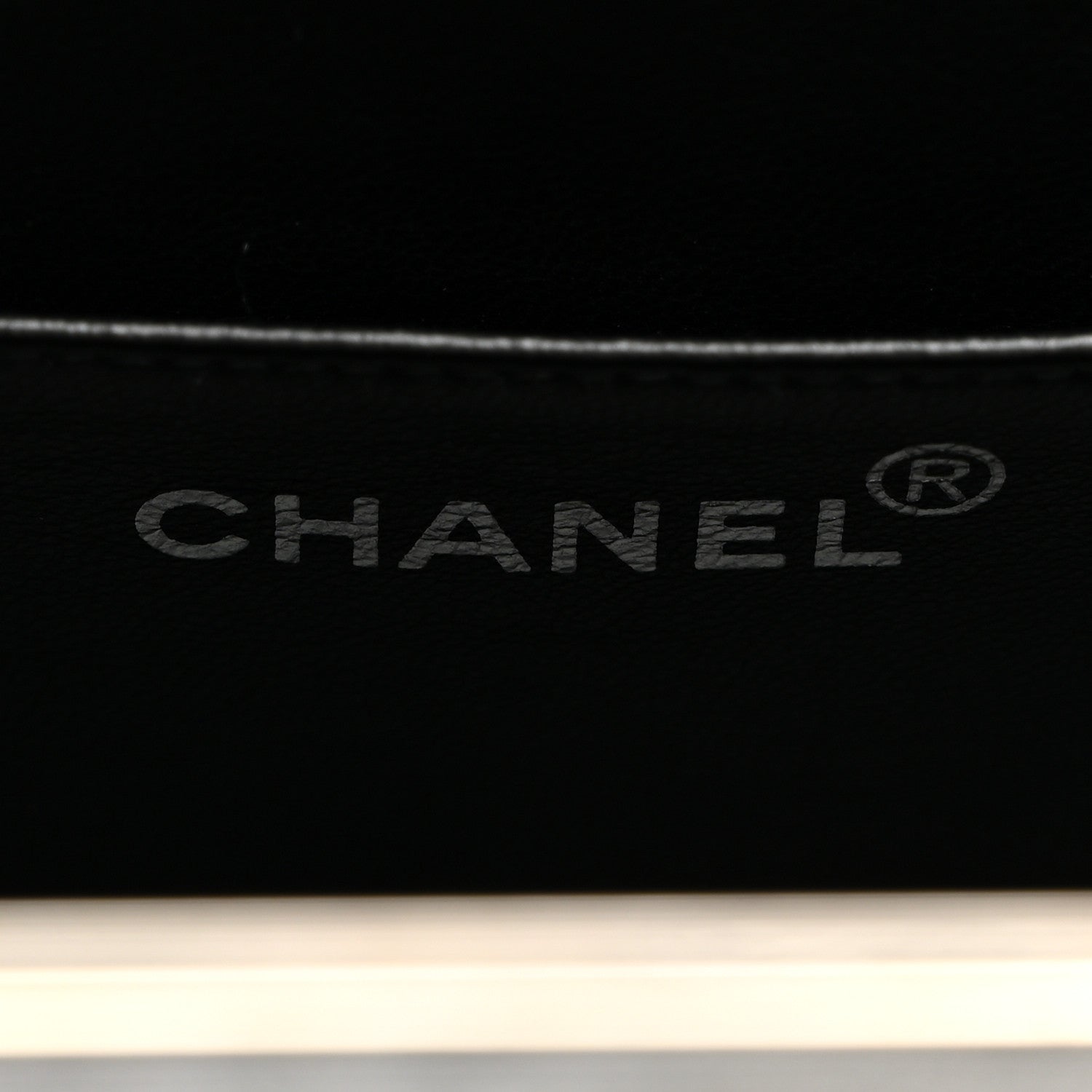 Chanel Patent Quilted Vanity Clutch Black 6 of 11