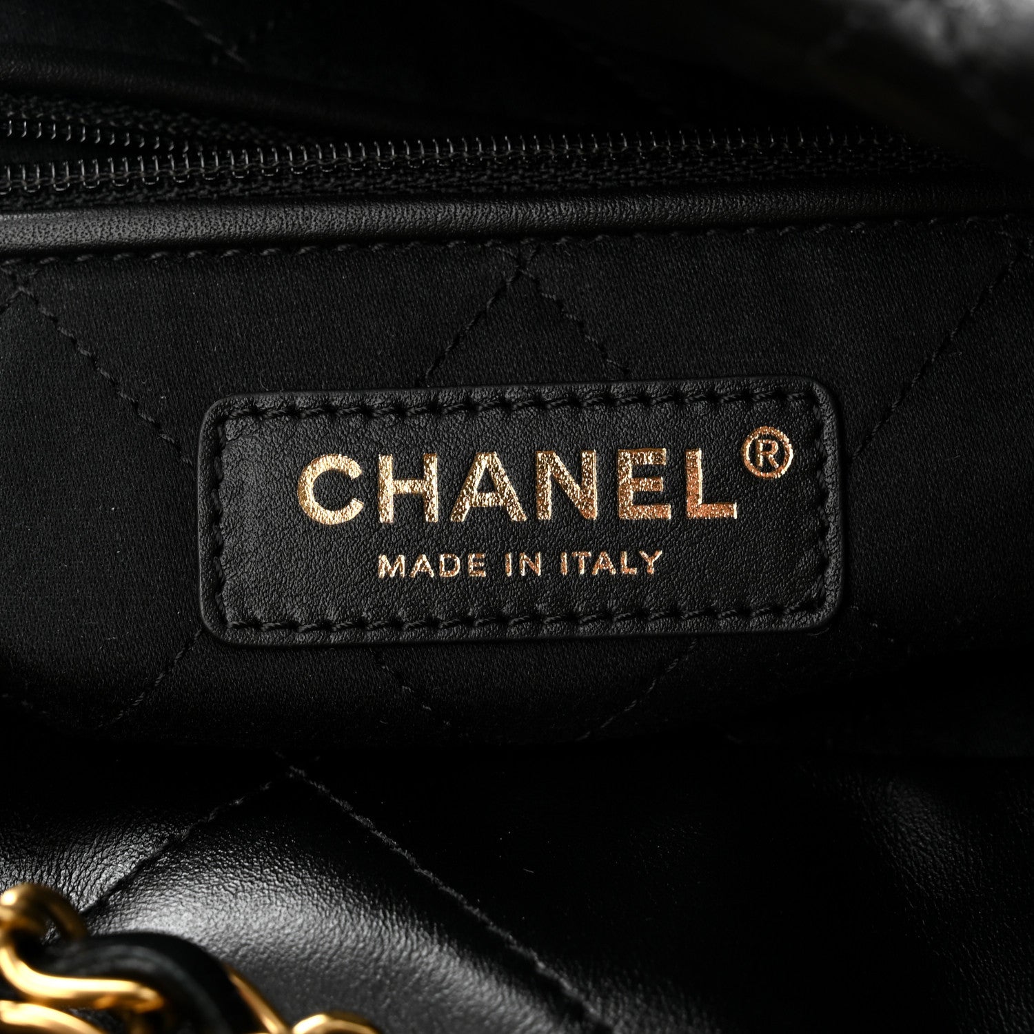 Chanel Shiny Calfskin Quilted Chanel 22 Black 7 of 12
