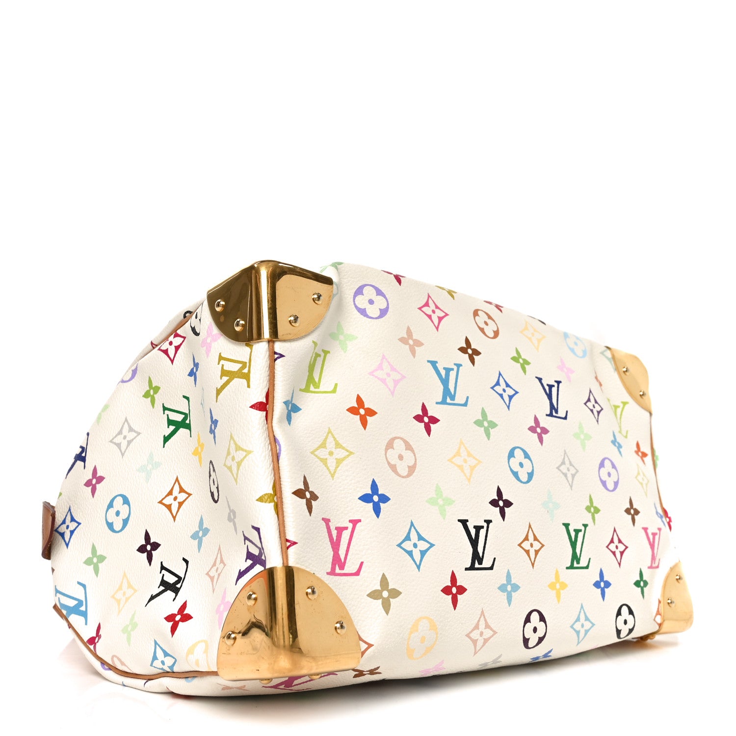 Louis Vuitton Monogram Multicolor Speedy 30 White 4 of 9