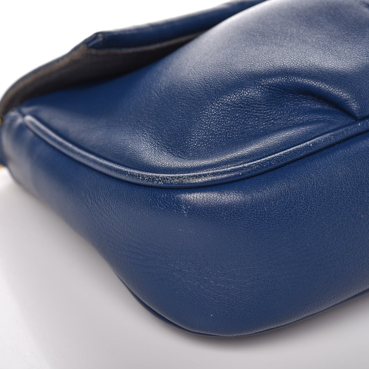 Nappa Fendista Pouchette Crossbody Iris