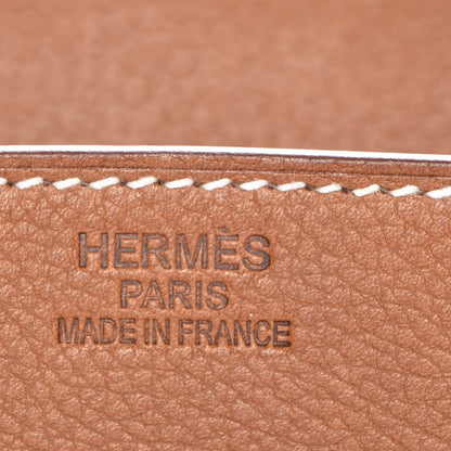 Hermes Natural Barenia Faubourg Birkin 35 Fauve 13 of 29