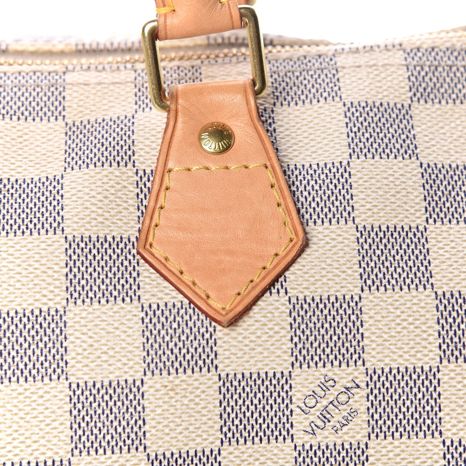 Louis Vuitton Damier Azur Speedy Bandouliere 30 11 of 19