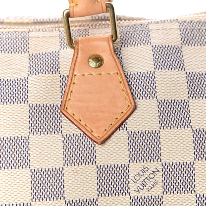 Louis Vuitton Damier Azur Speedy Bandouliere 30 11 of 19
