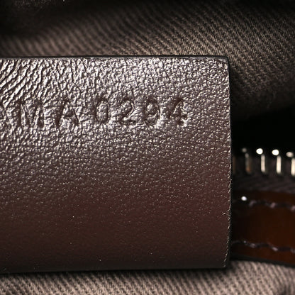 Givenchy Shiny Patent Calfskin Medium Voyou Bag Ebony Brown 7 of 10