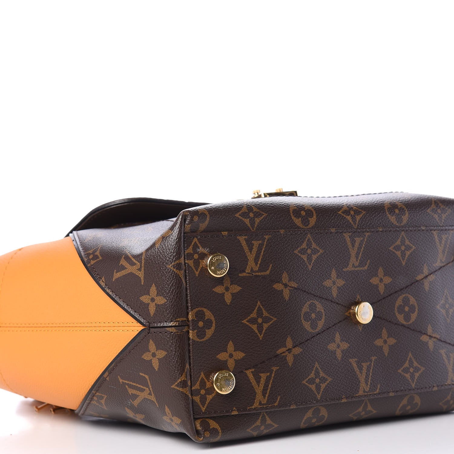 Louis Vuitton Monogram Ostrich Majestueux PM Yellow 3 of 16