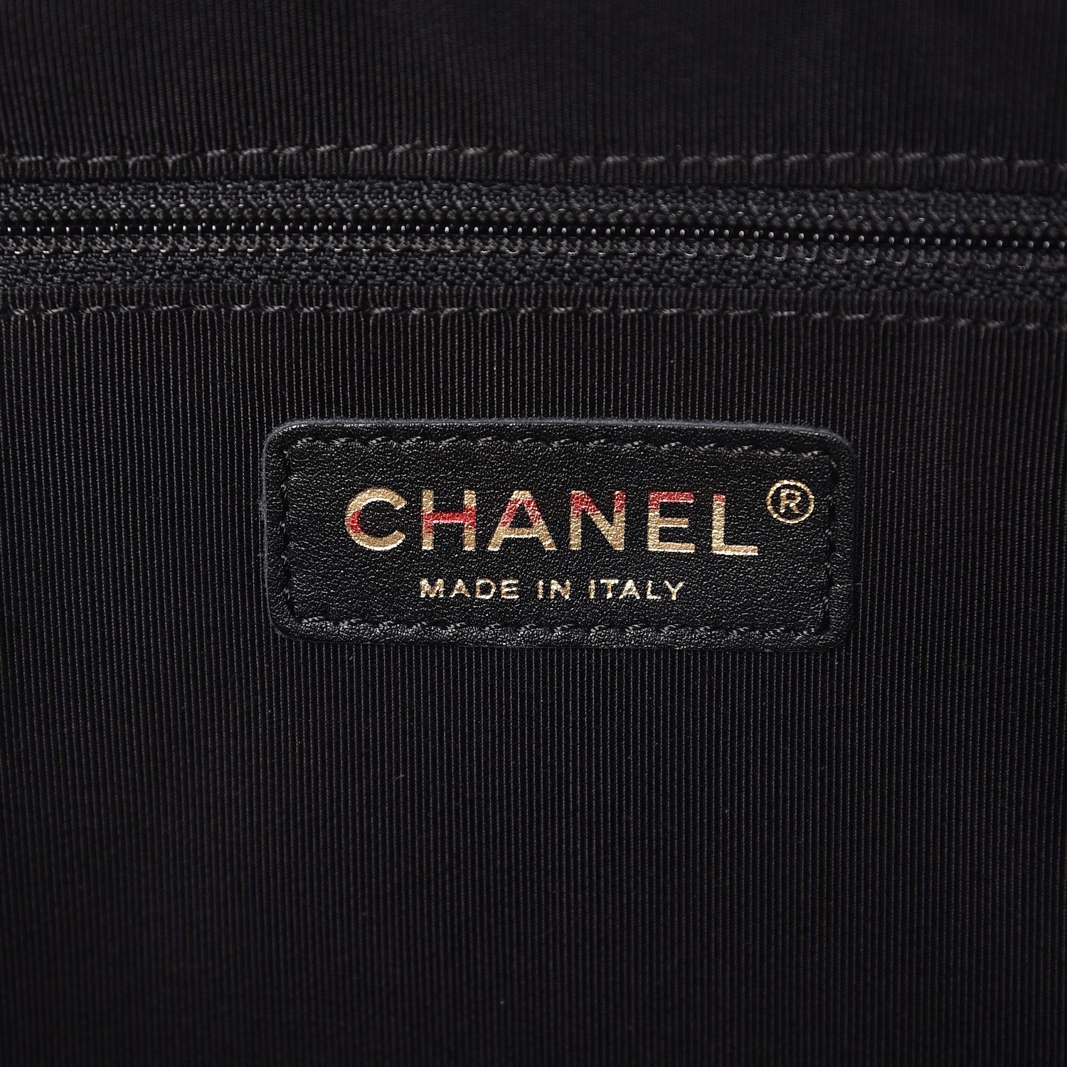 Chanel Lambskin Quilted Large Girl Bag Black 5 of 7