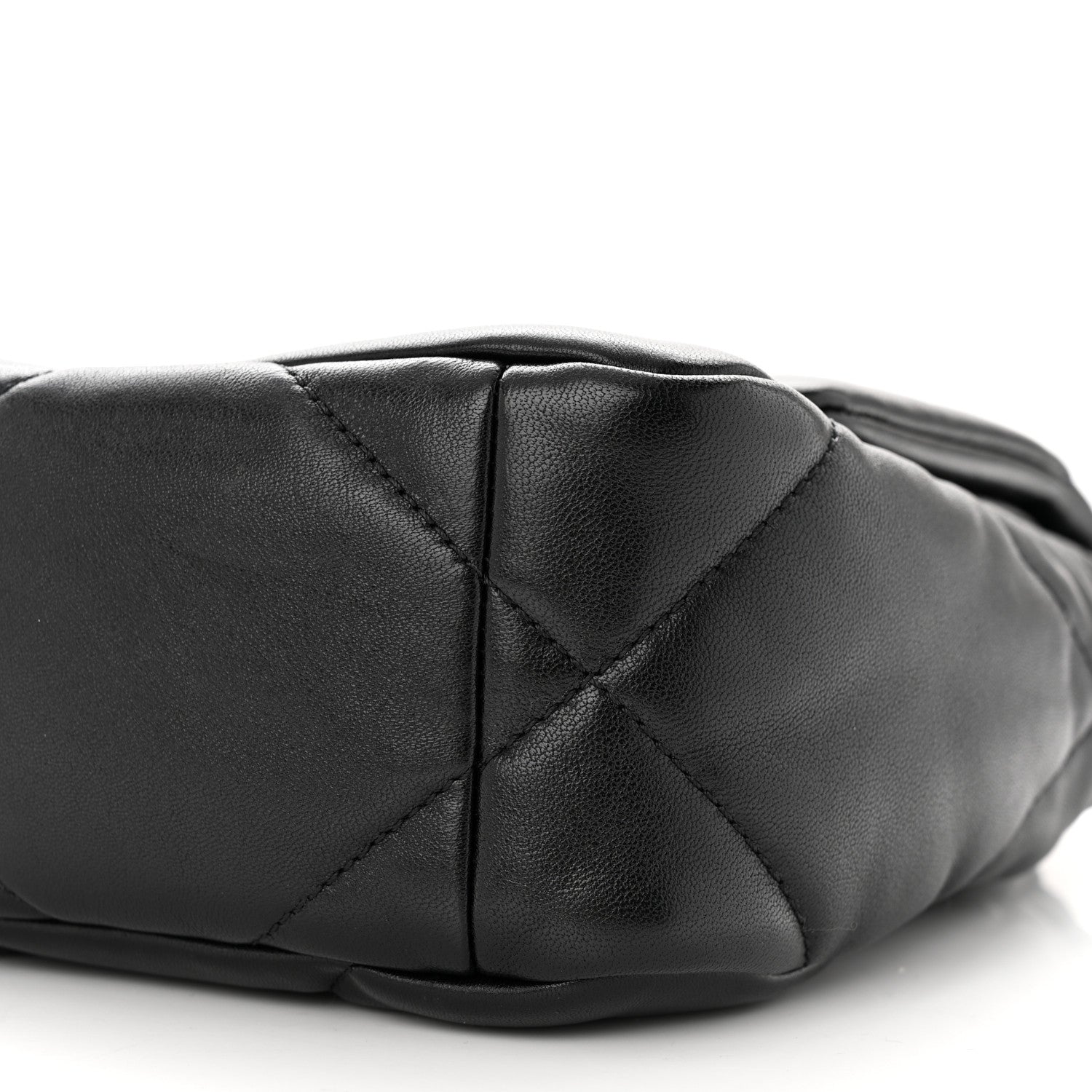 Chanel Lambskin Quilted Medium Chanel 19 Flap Black 10 of 11